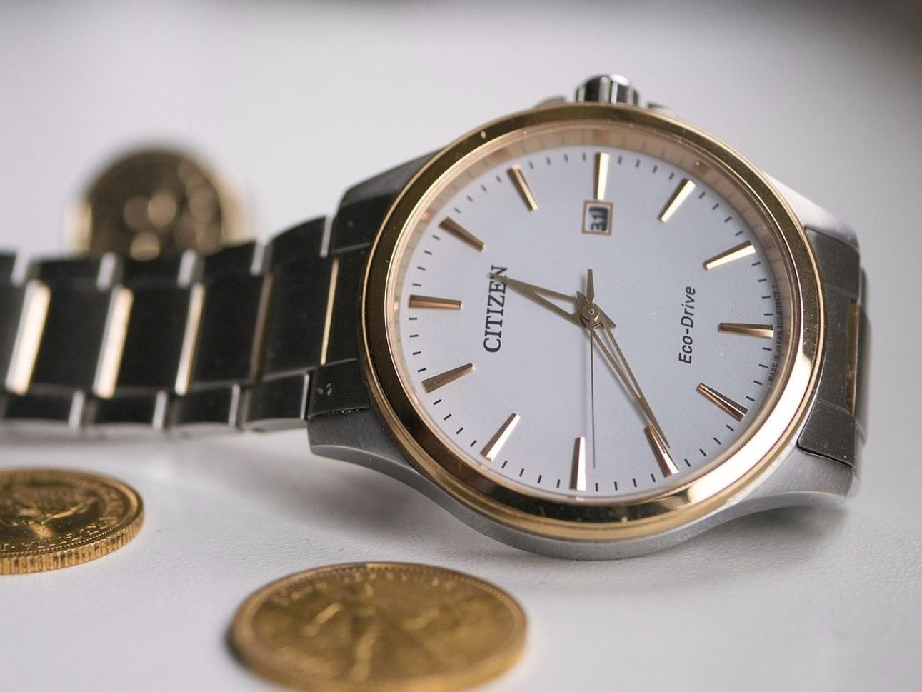 Gold coins saved over decades, now their heirloom timepiece runs like lightning